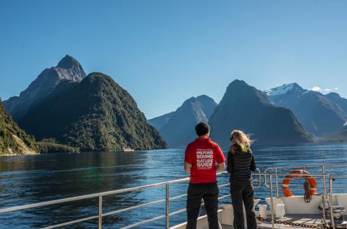 Mitre Peak view from the Milford Sound Nature Cruise