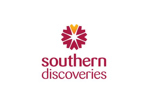 Southern Discoveries logo – stacked